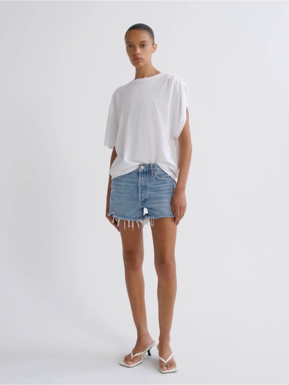 AGOLDE Parker Vintage Cut Off Short (NWT)